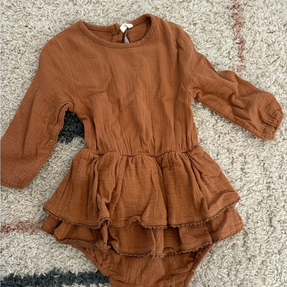 Quincy Mae Ruffled Baby Romper
